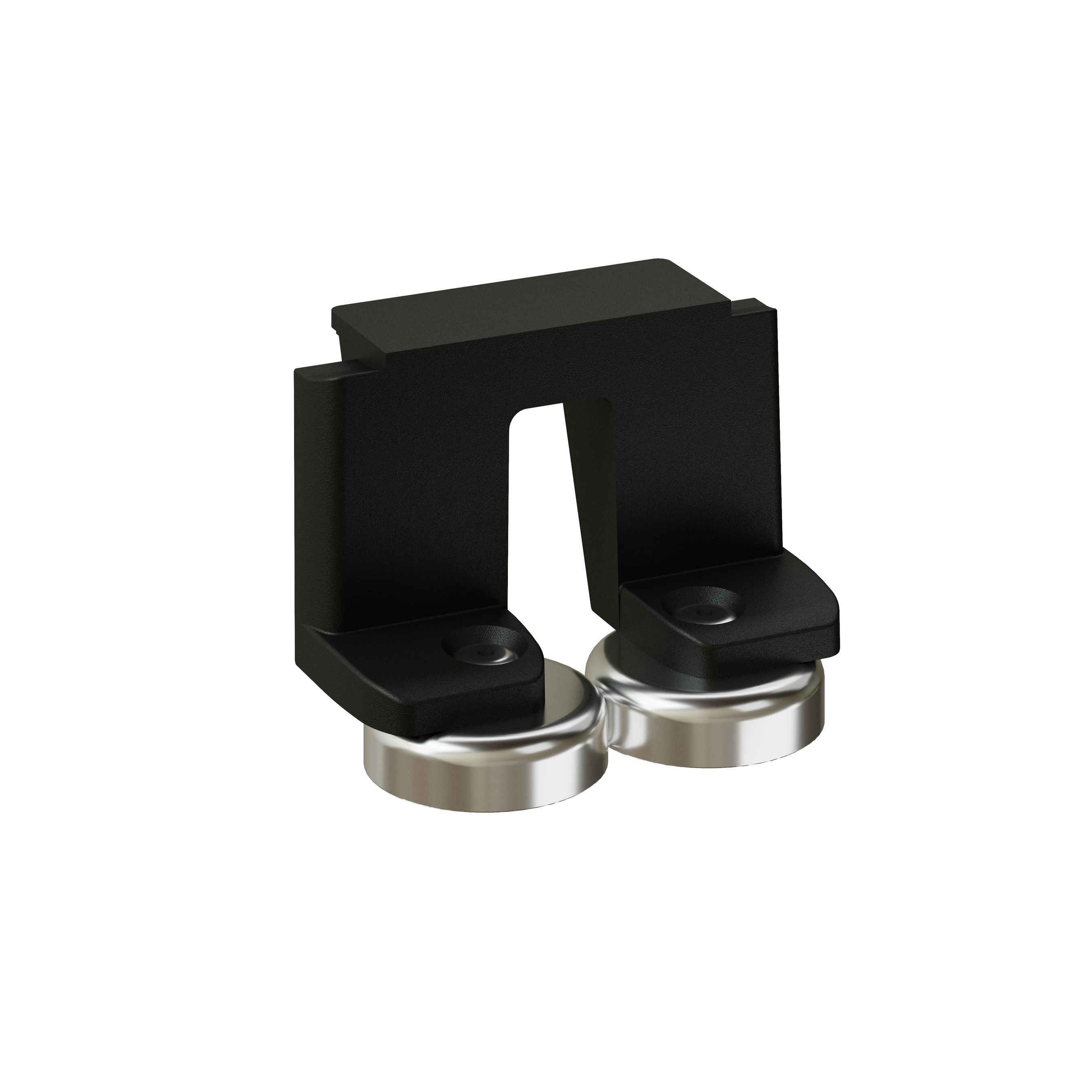 CUBO set de montage accroît anthracite avec aimant / 2 pièces