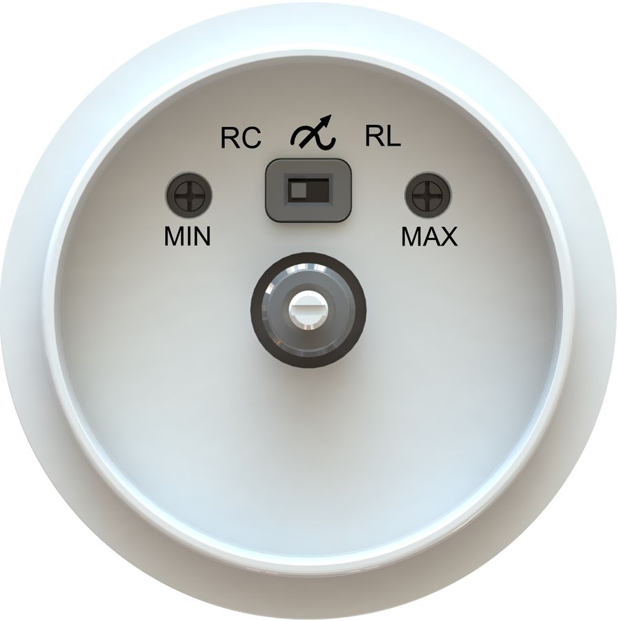 variateur rotatif universel LED 2-400VA AP maxONE blanc