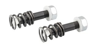 Poinçon +ressorts d'éjection pour pince poinçonner tôles trapéz.