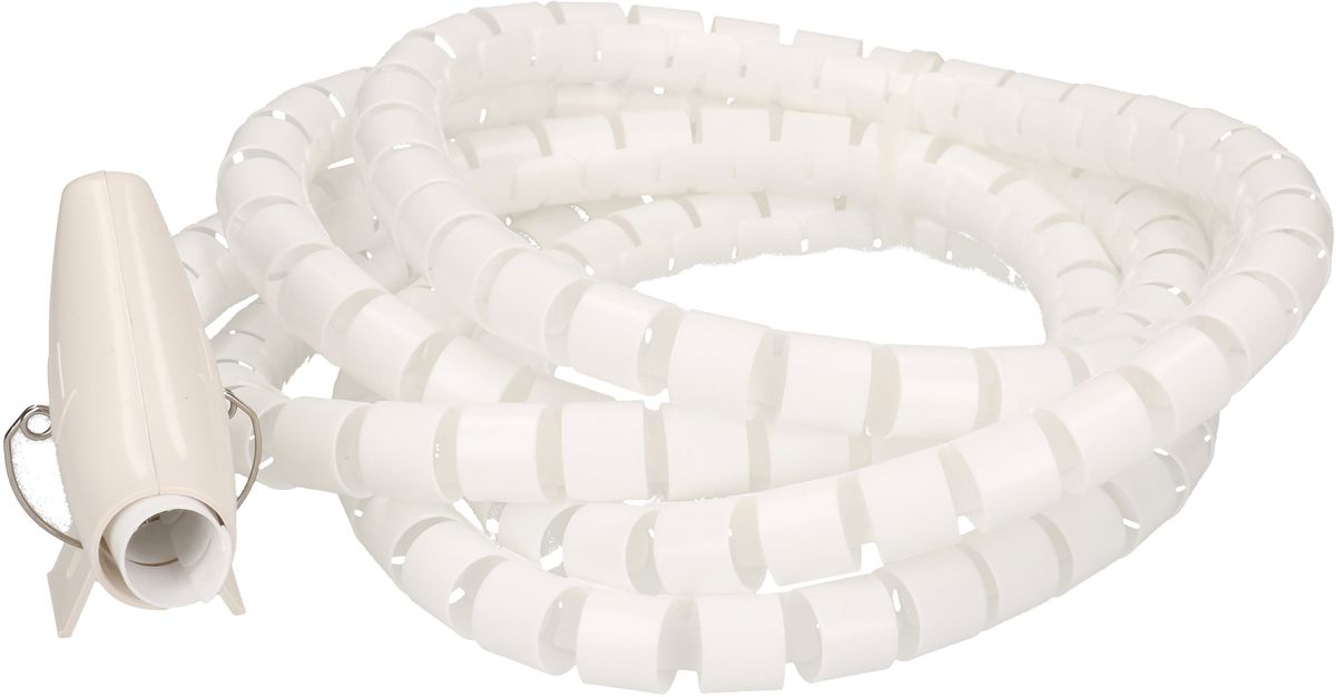 tube spirale D=25mm blanc L=3m