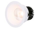 LED-Einbauspot ATMO Ø80 weiss 3000K 960lm 38°
