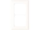 telaio di copertura dim.2x1 INC Kallysto bianco