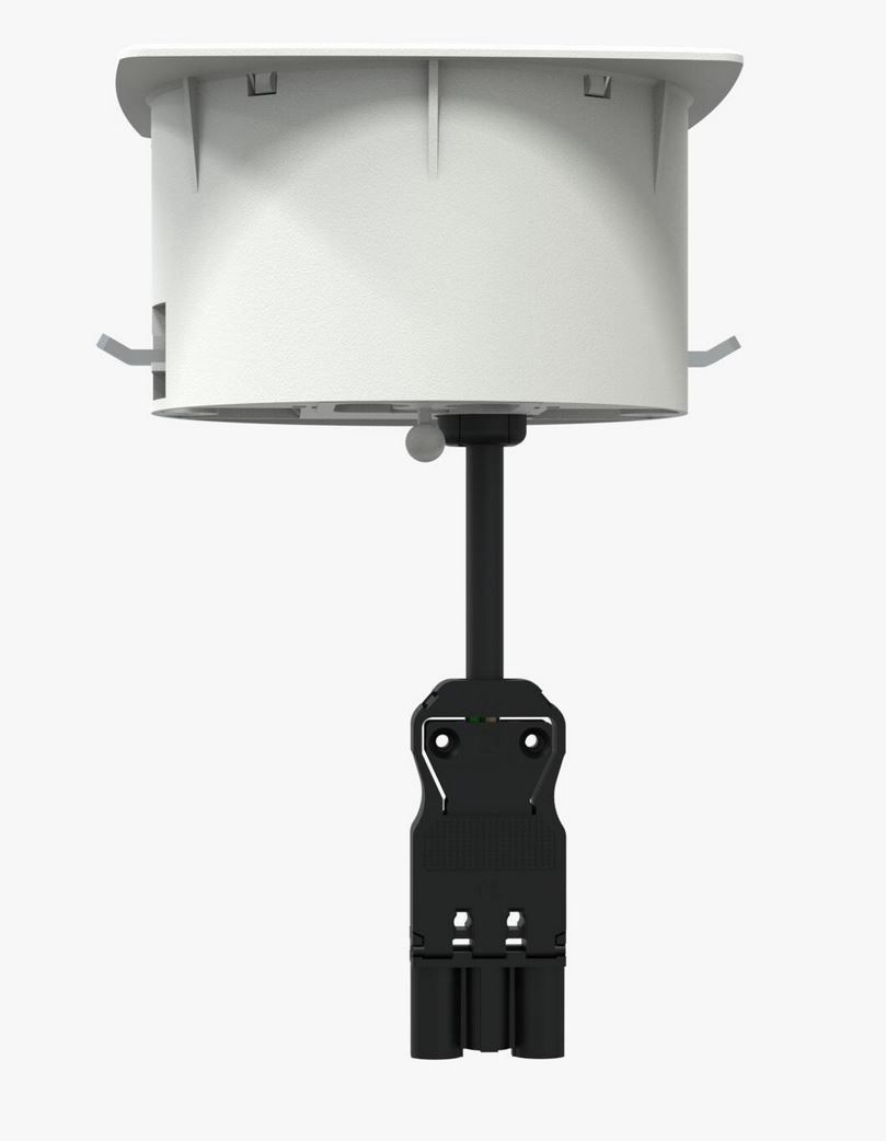 UNIT bloc multiprise blanc 1x type 13 2x RJ45 Cat 6