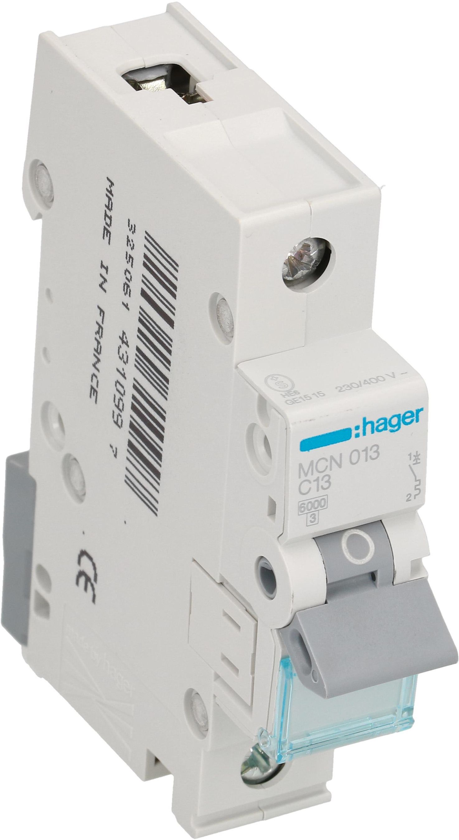 disjoncteur 1P C 13A 6kA