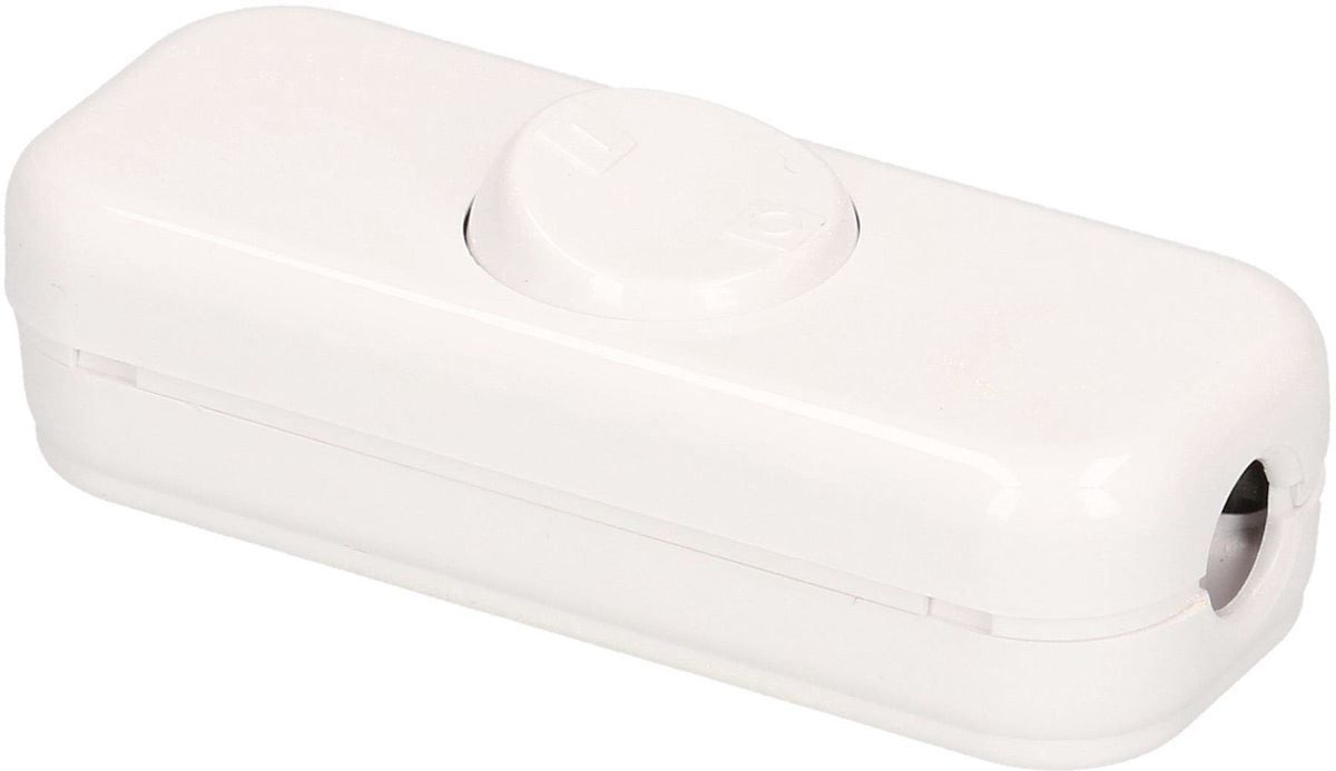 interrupteur 2 pôles AUS 10A blanc