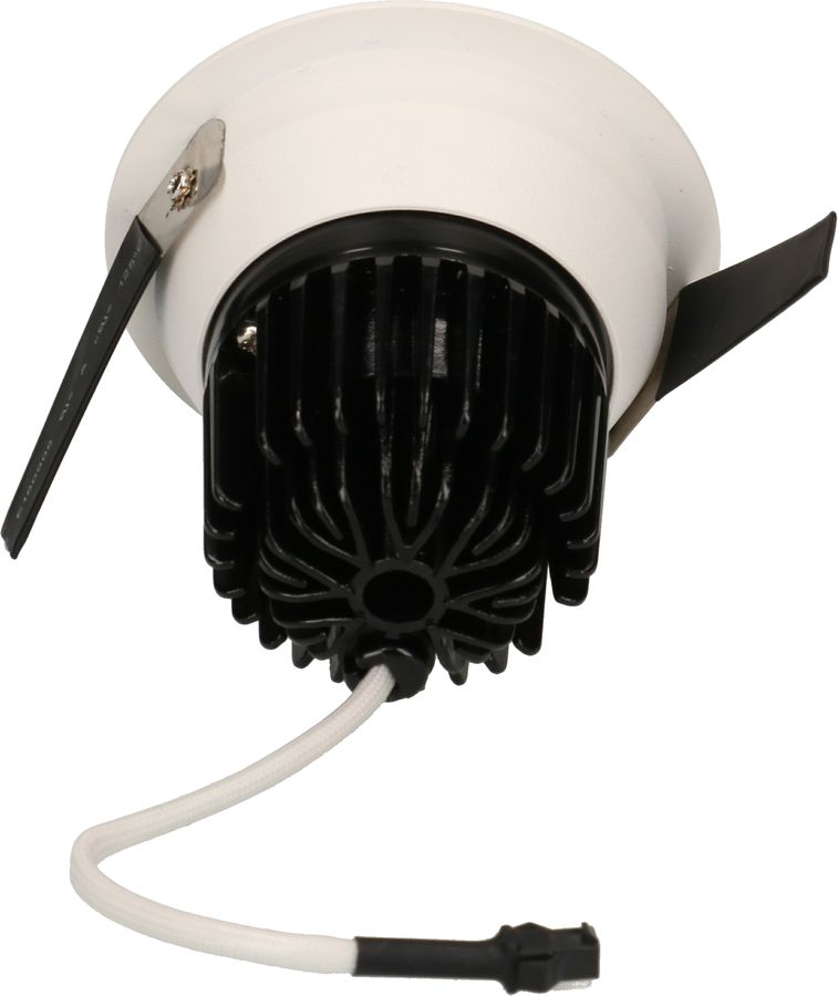 LED-Einbauspot ATMO Ø80 weiss 3000K 960lm 38°