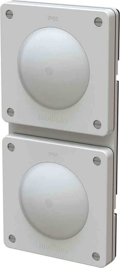 combinaison interrupteur s3 ill. / s3 ill. ta.2x1 ENC exo IP55 gr