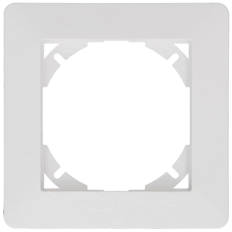 Abdeckrahmen Gr.1x1 60x60 UP inkl. Designprofil priamos weiss