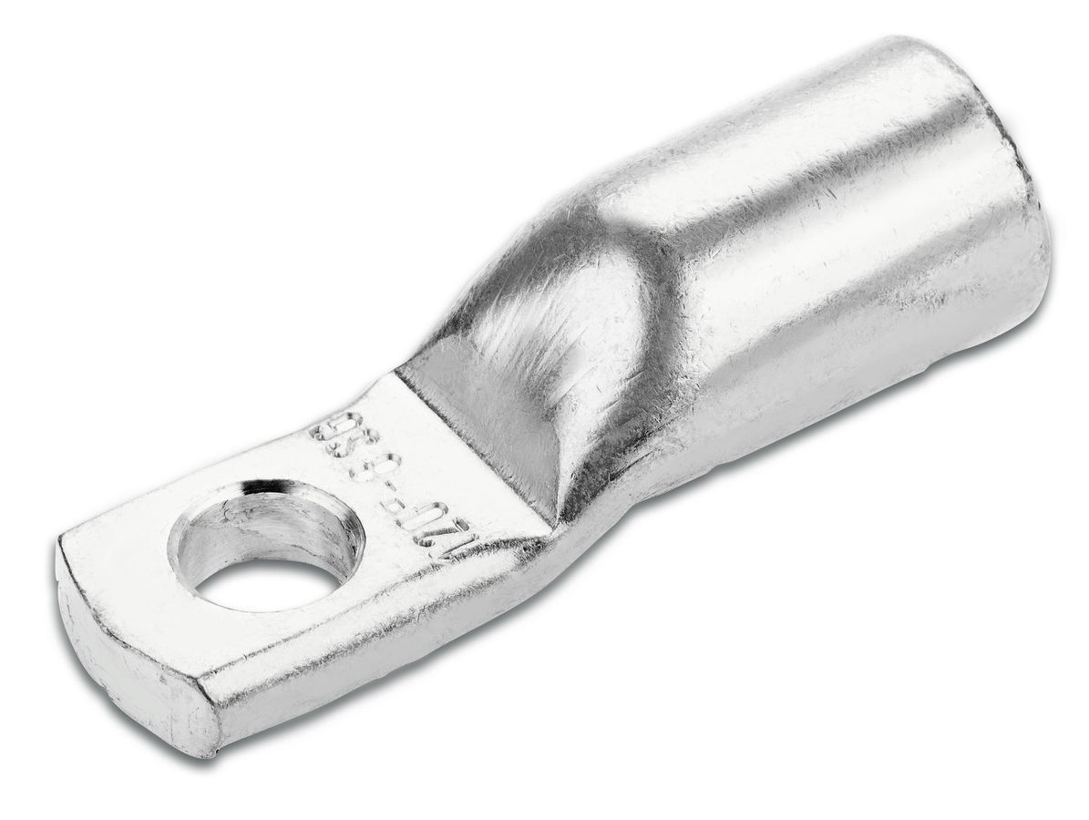 Cosse tubulaire pour racc. d'appar. commut. travers. 120mm² M8