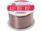 câble de haut-parleur 2x1.5mm² 25m transparent