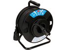 enrouleur de câble de jardin IP55 1x type 13 50m noir