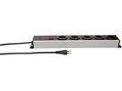 multiprise Power Line 5x type 13 gris/noir interrupteur 5.0m