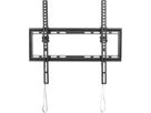 support TV mural TILT 2 noir inclinable jusqu'à 35 kg