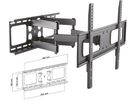 support TV mural MOTION 5 noir inclinable/orientable jusqu'à 50kg