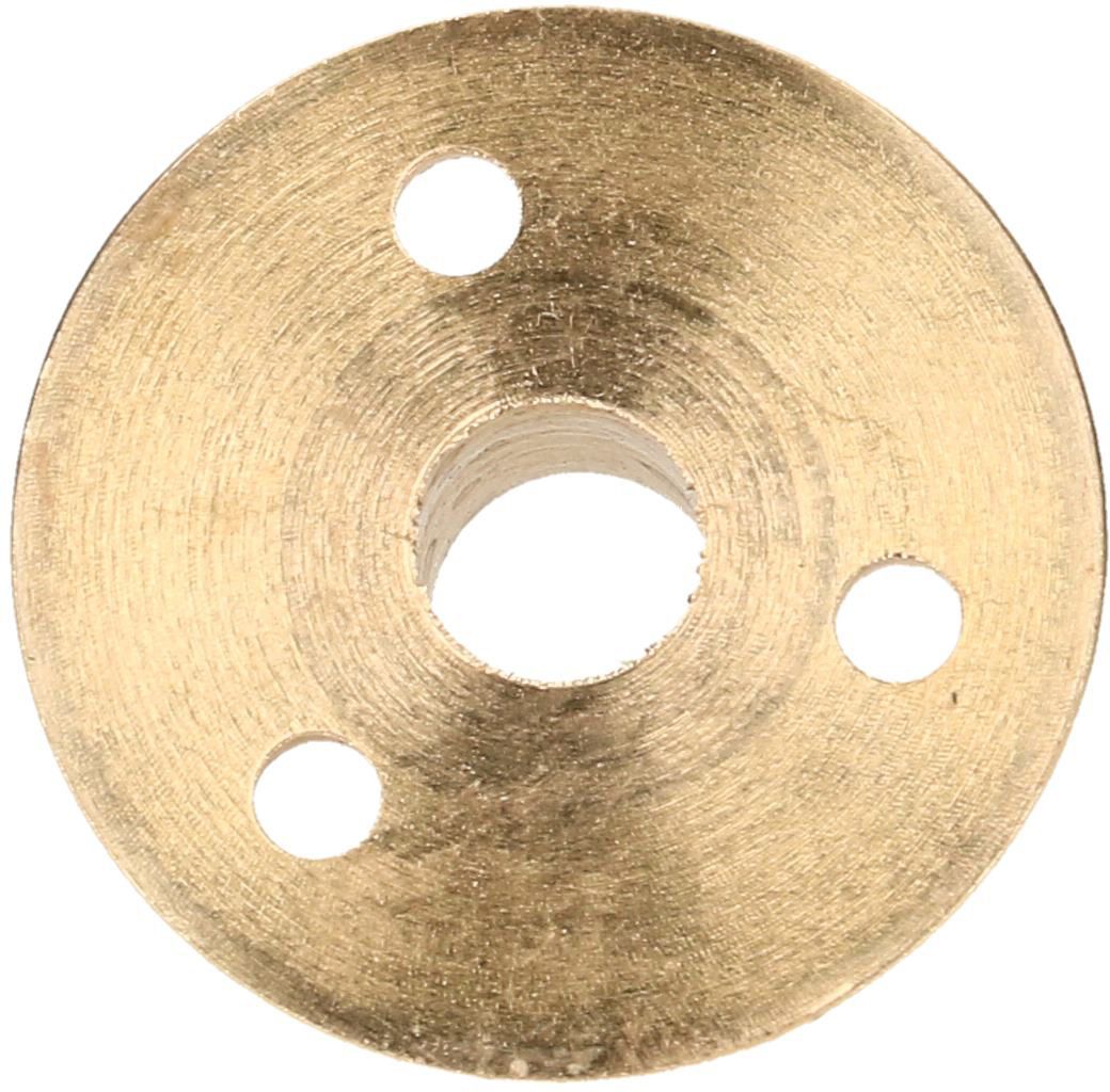 Raccord à plaque laiton mâle M10x1