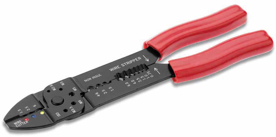 Pince à sertir Economy- Sertissage ovale 0.5-6mm² longueur 220mm