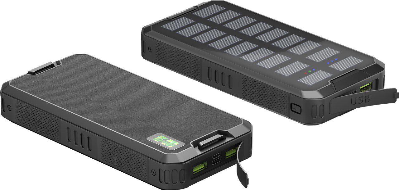 Powerbank 20000mAh QC/PD Solar