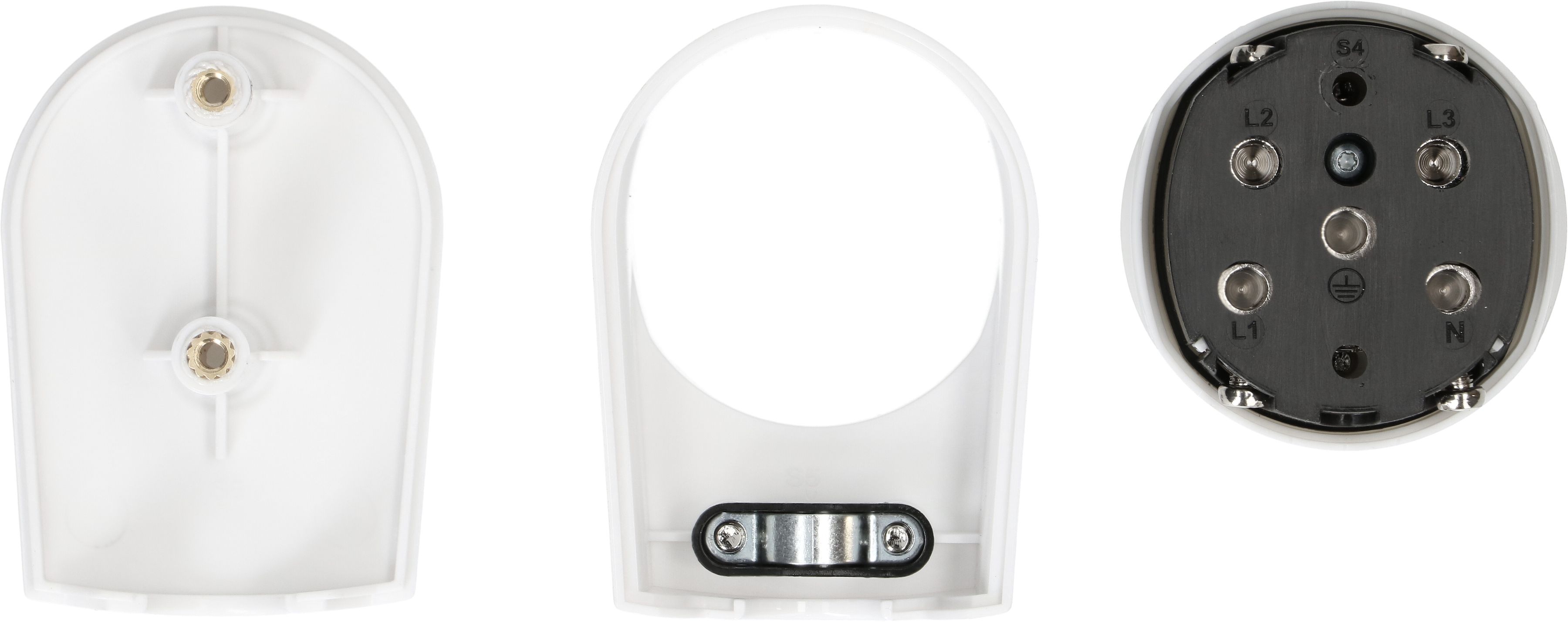 Fiche TH type 15 5 pôles blanc coudé