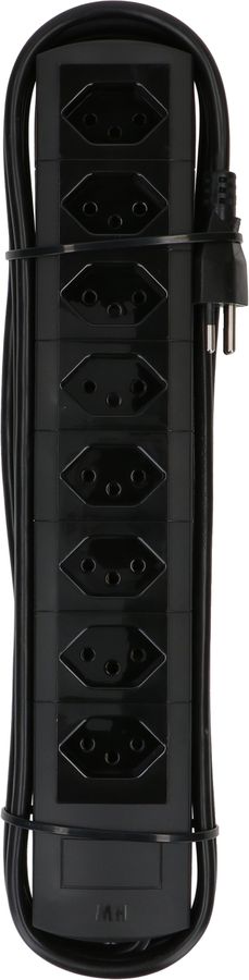 multiprise Prime Line 8x type 13 noir 3m