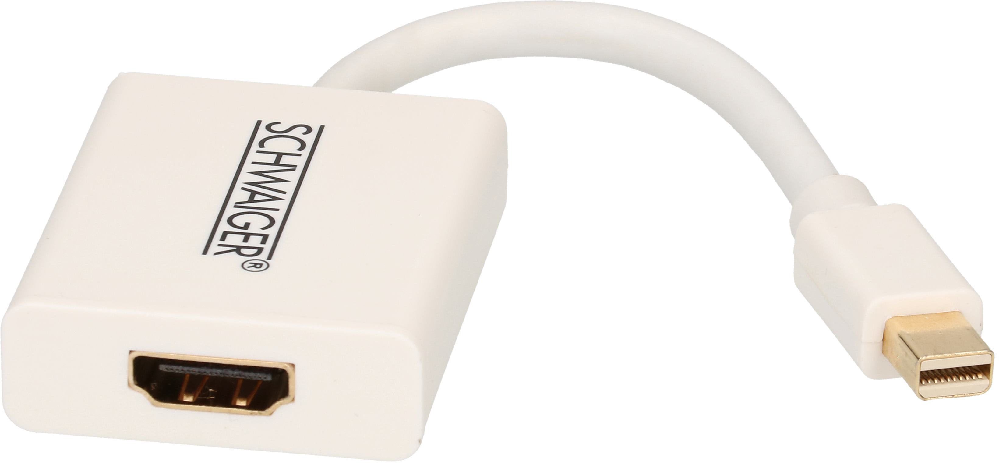 Adattatore Mini DisplayPort bianco