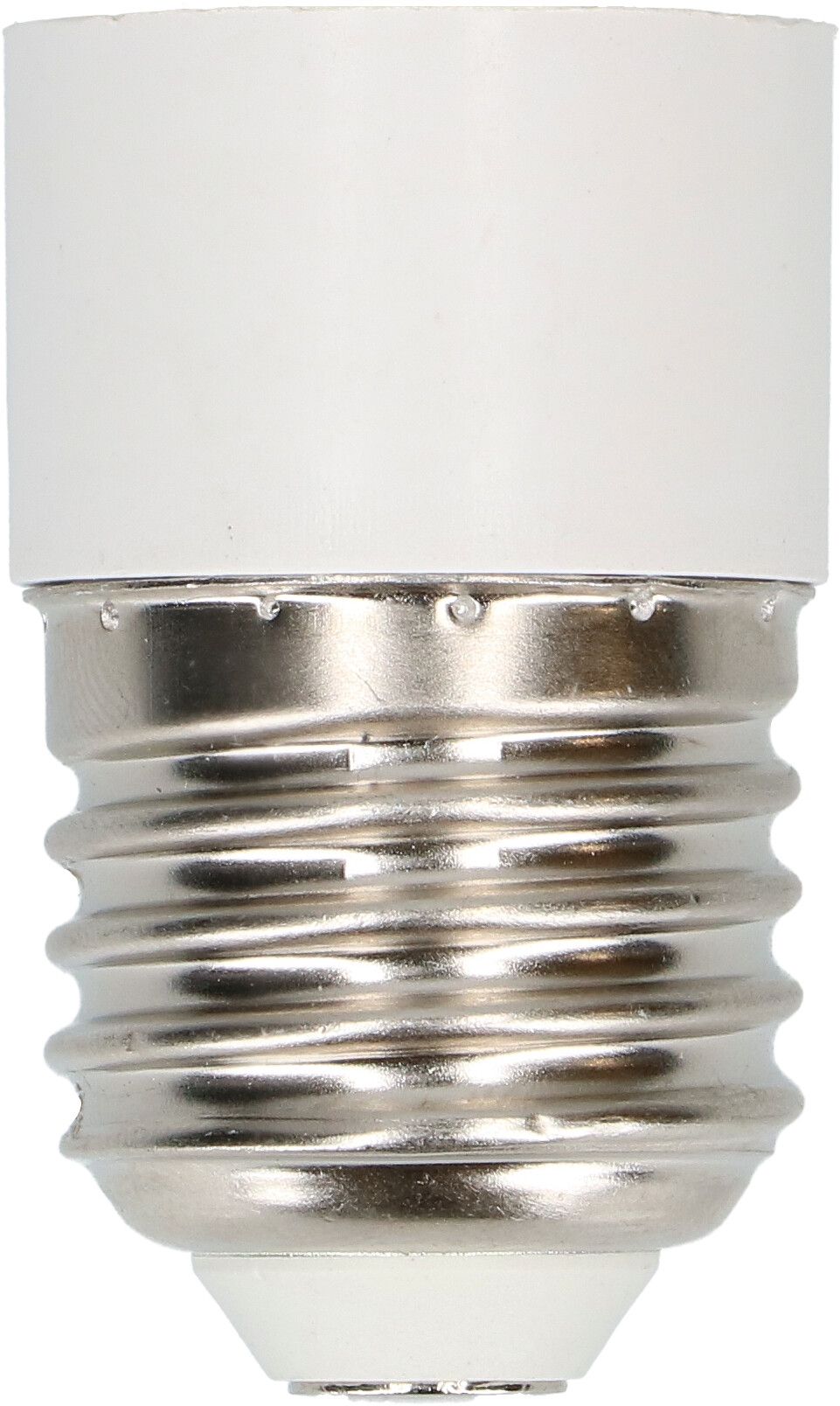 douille de réduction de E27 à E14 blanc