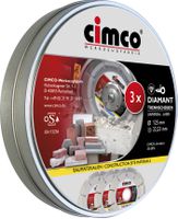 Disque diamant en boîte 3x 125mm