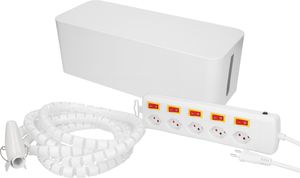 set gestion des câbles grand blanc