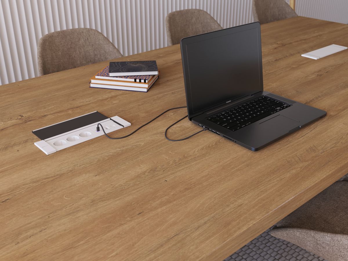 NEXO bloc multiprise blanc 5x type 13 1x USB-C/C