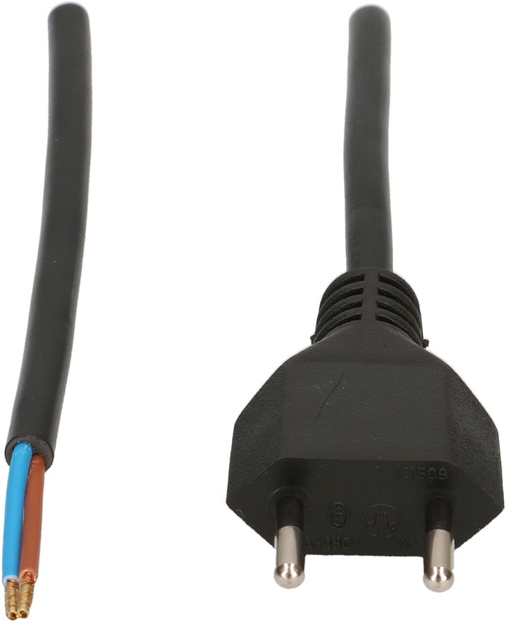 câble secteur GD H05RR-F2X1.0 5m noir type 11