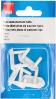 protection prise de courant blanc, 5 pcs.