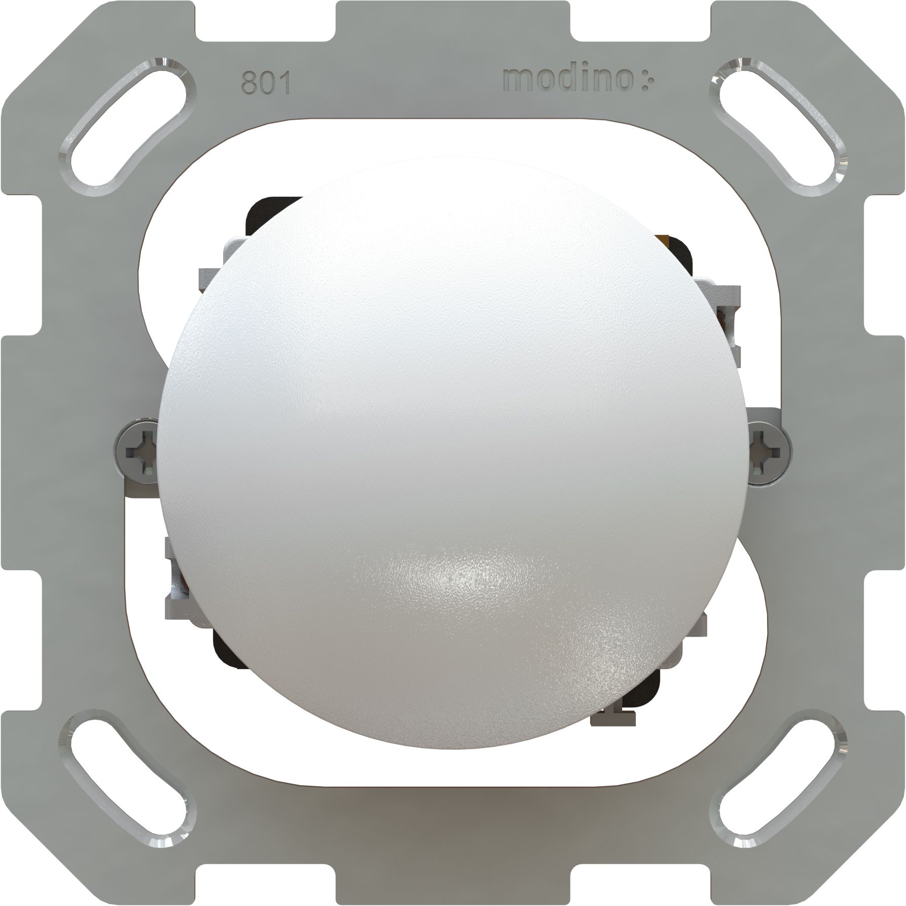 Druckschalter Schema 3 Einsatz +Frontplatte exo IP55 weiss