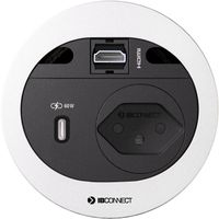 DIVUS bloc multiprise blanc 1x type 13 1x USB-C 60W 1x HDMI