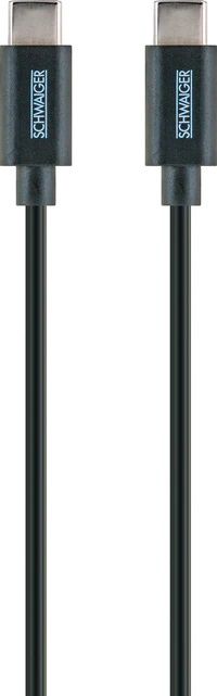 câble de recharge USB-C 2m noir