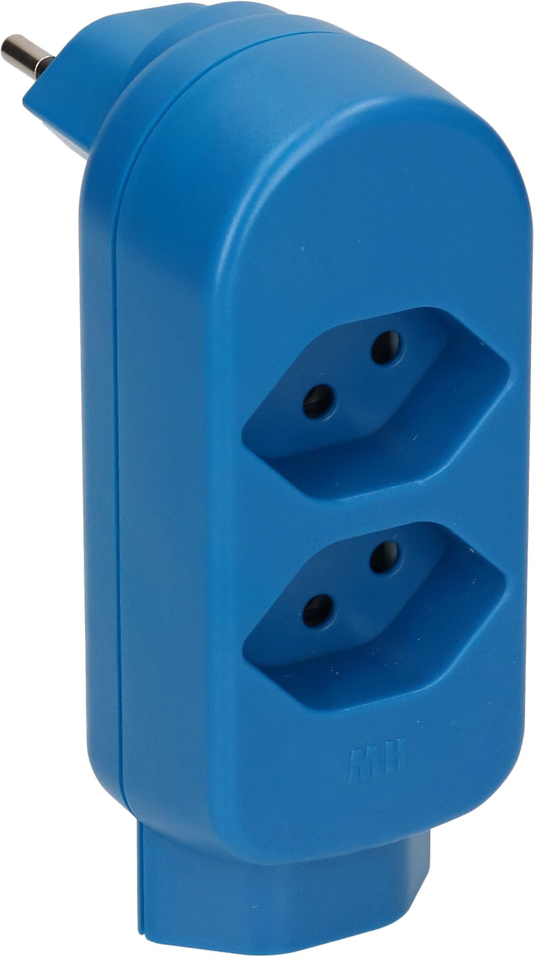 Multi adaptateur ADAPT 2+1x type 13 bleu rotatif BS