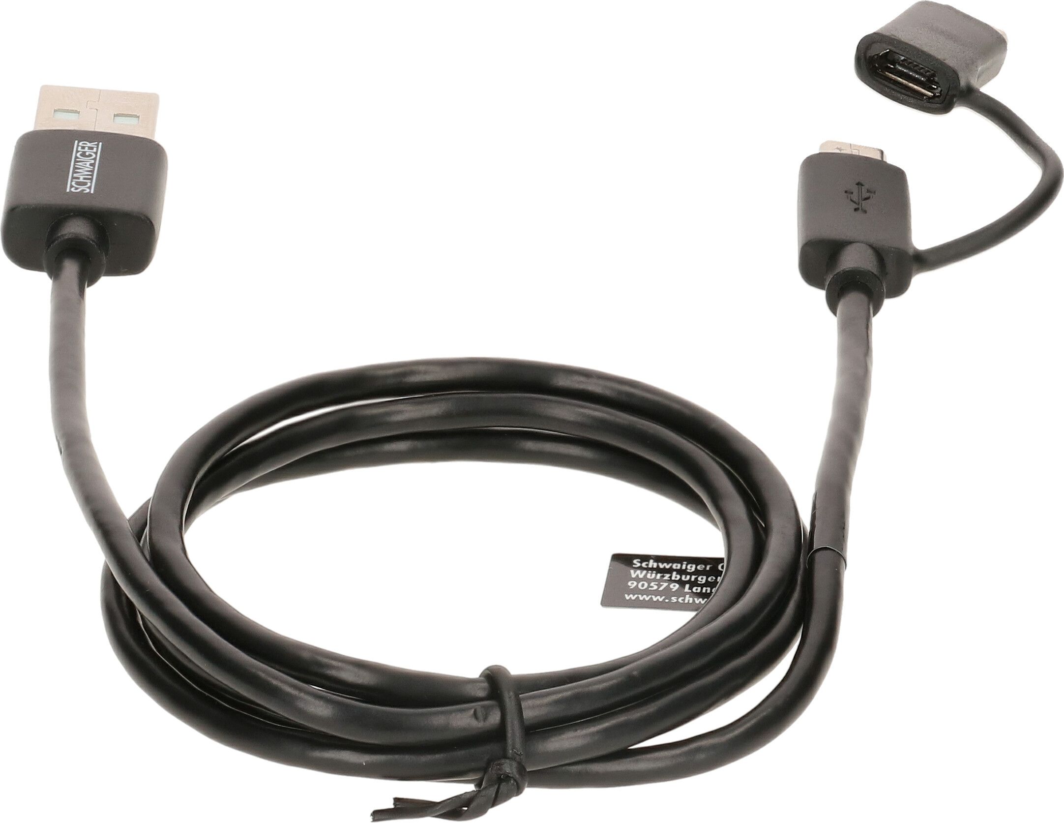 USB 3.1 câble adaptateur 1.0m noir