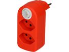 Multi adaptateur ADAPT 2x type 13 or fluo rota. interr. BS