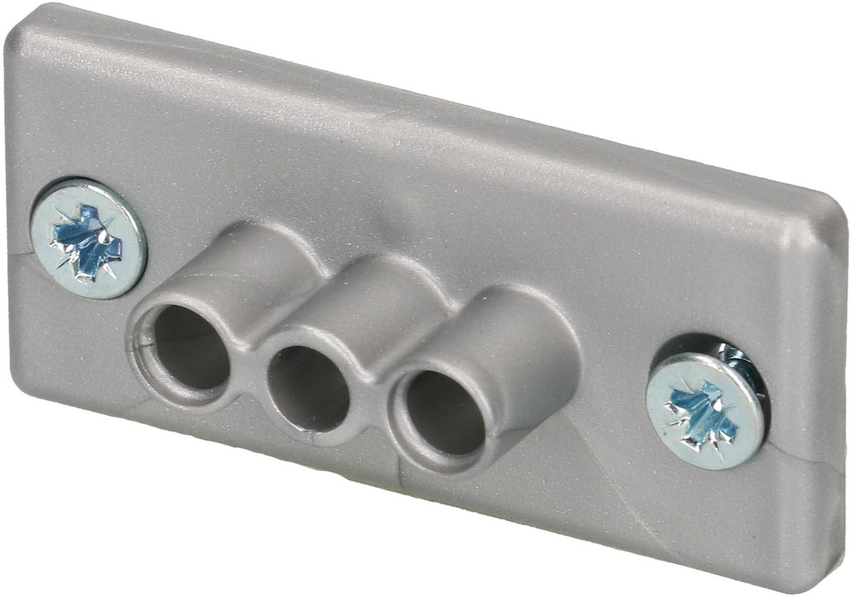 fixation à la table Easy-Desk 2B argent RAL9006