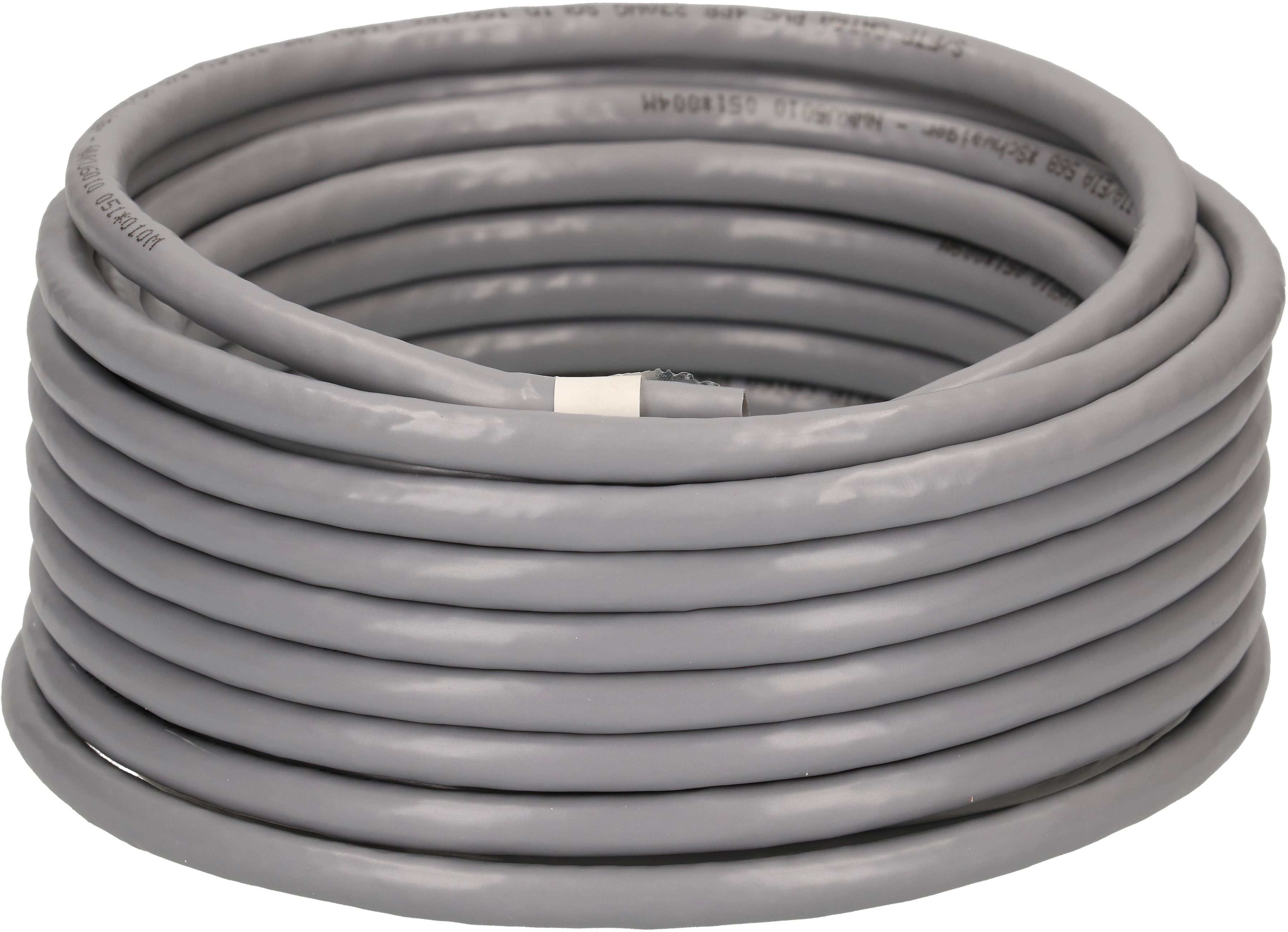 câble réseau Cat. 6A S/FTP 25m gris