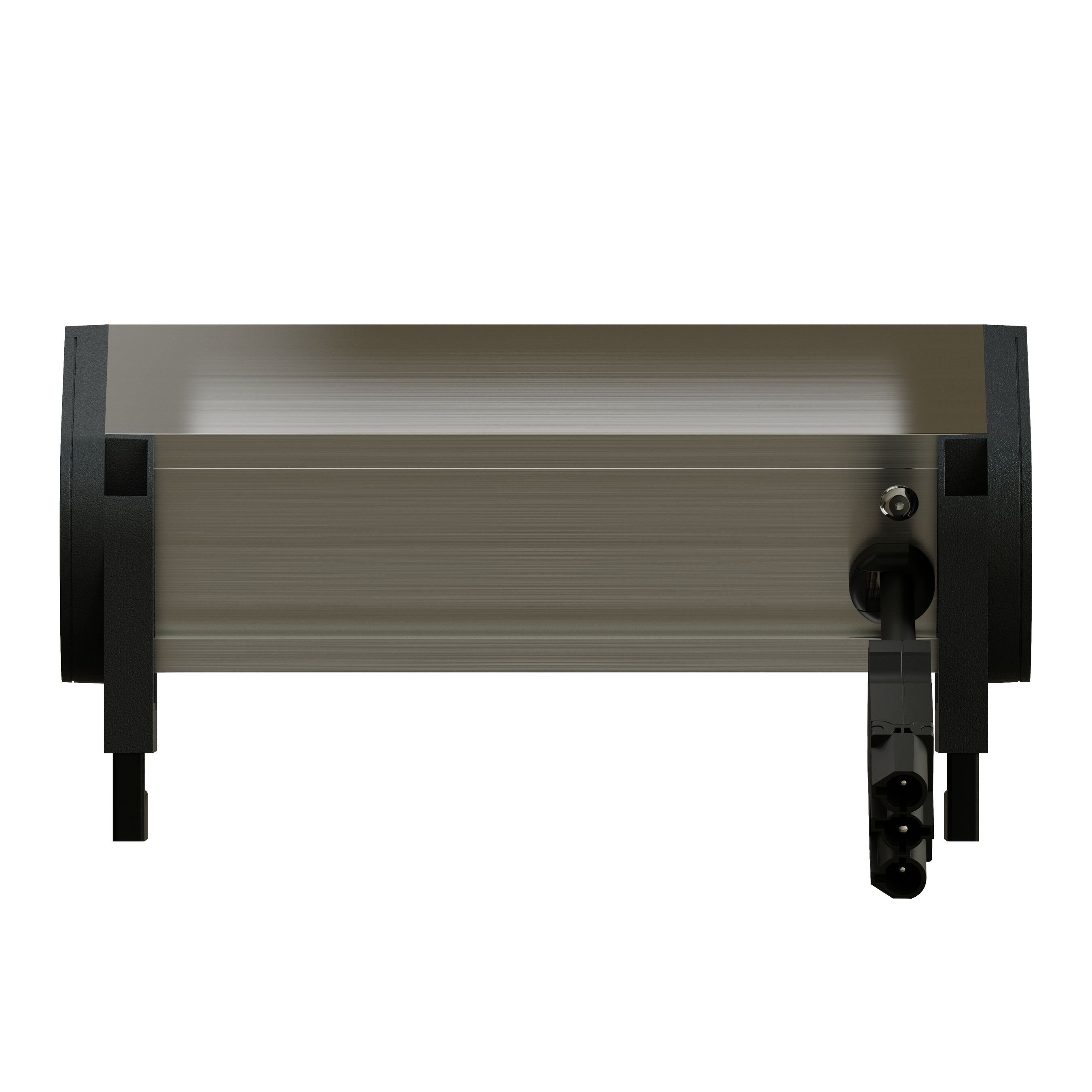 SUPRA bloc multiprise anodisé 2x type 13 1x USB-A/C