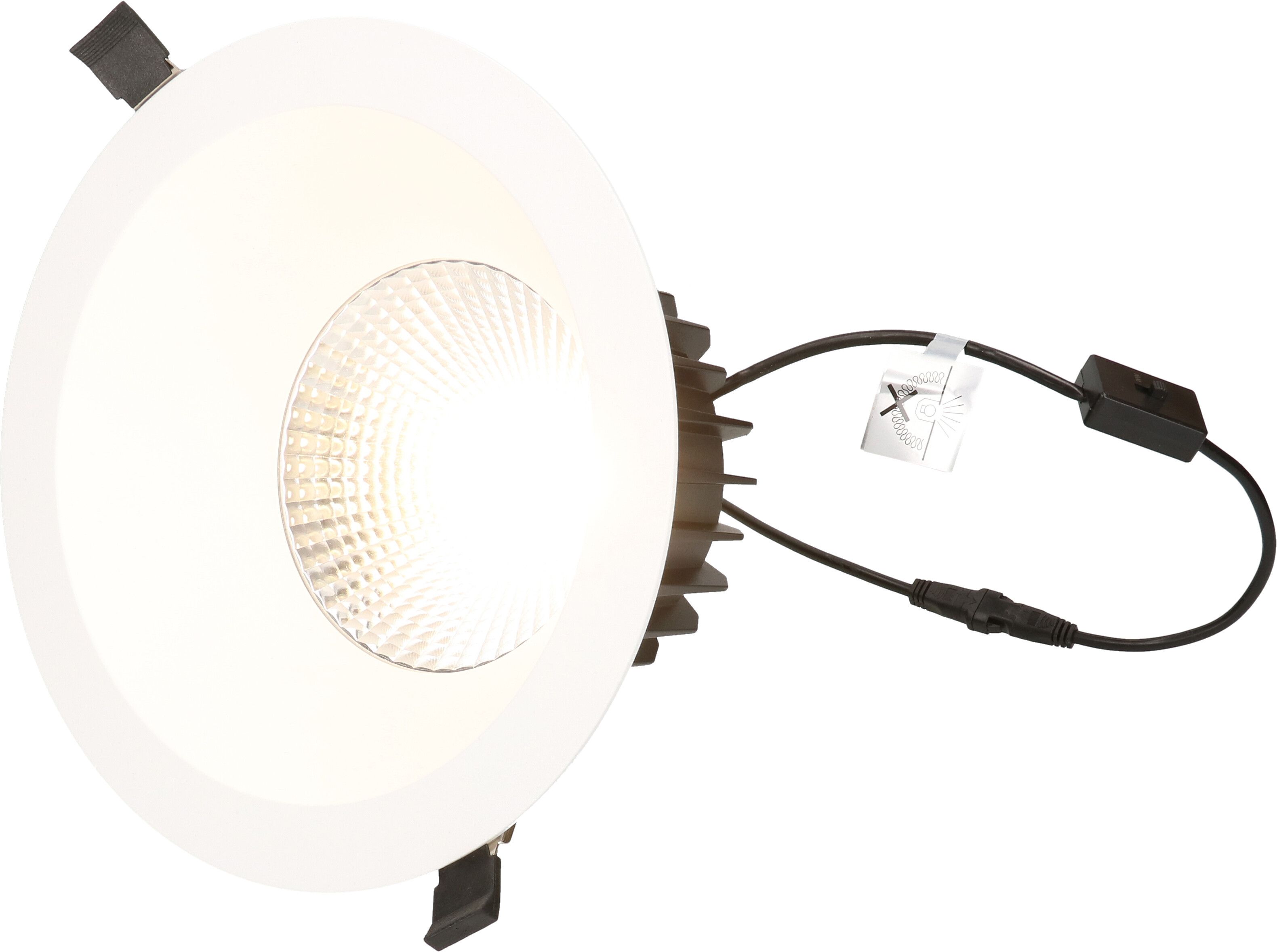 LED-Downlight ATMO Ø200 blanc 3000+4000K 2305lm 60°