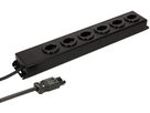 multiprise Power Line 6x type 13 noir/noir 3.0m AC 166