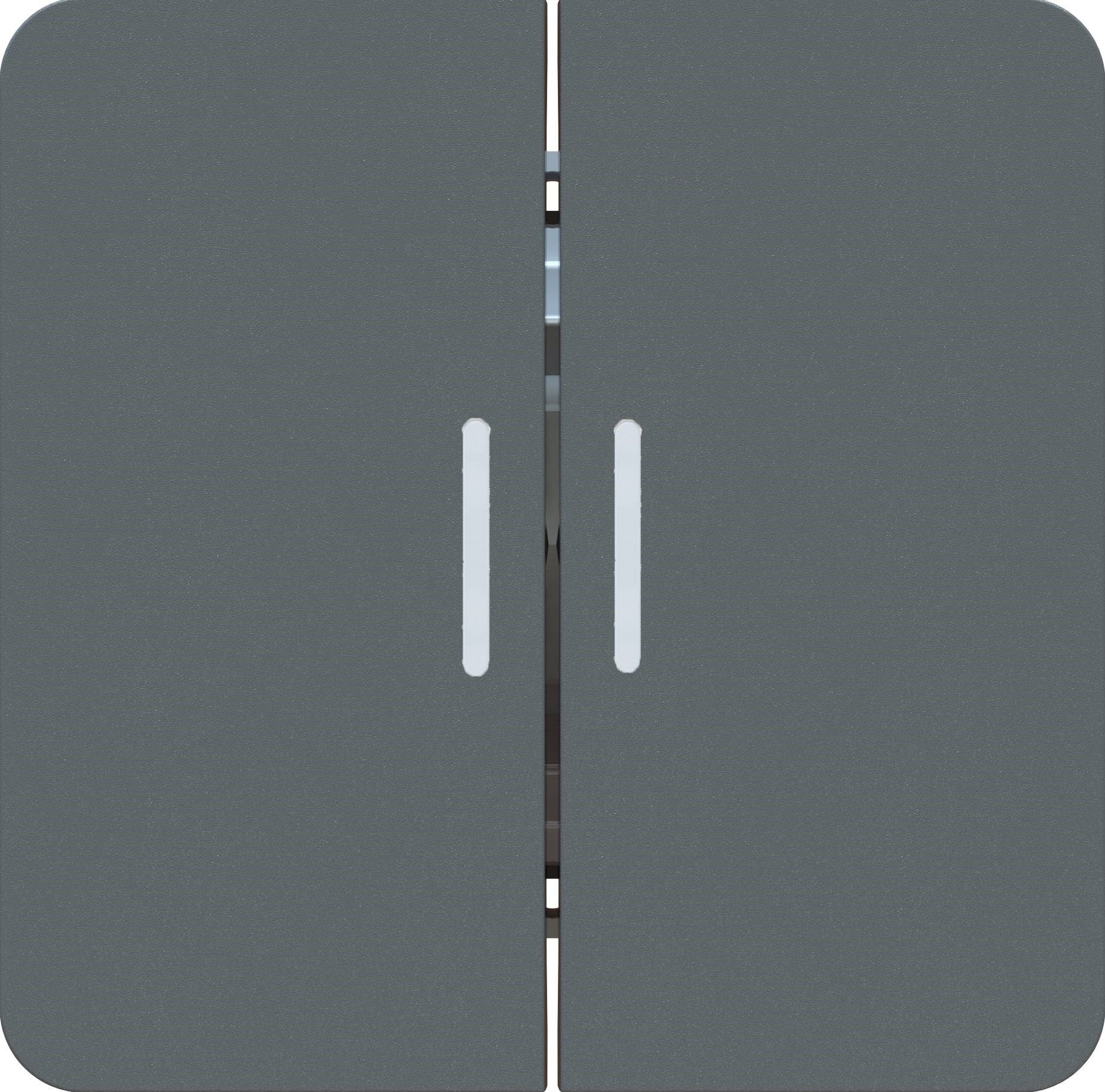 bouton-poussoir double NO/NF 2x illu. insert +pl.fr. priamos ant