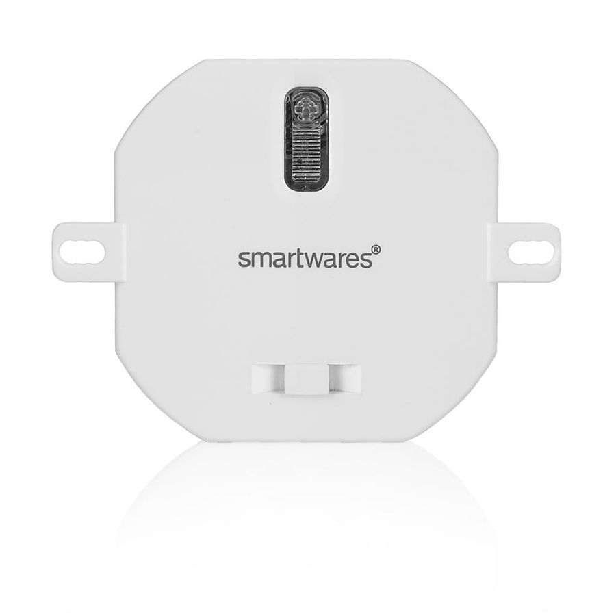 variateur sans fil montage incorporé récepteur blanc