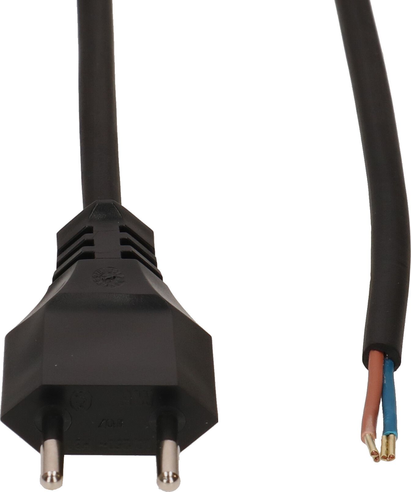GD-Netzkabel H05RR-F2X1.0 5m schwarz Typ 11