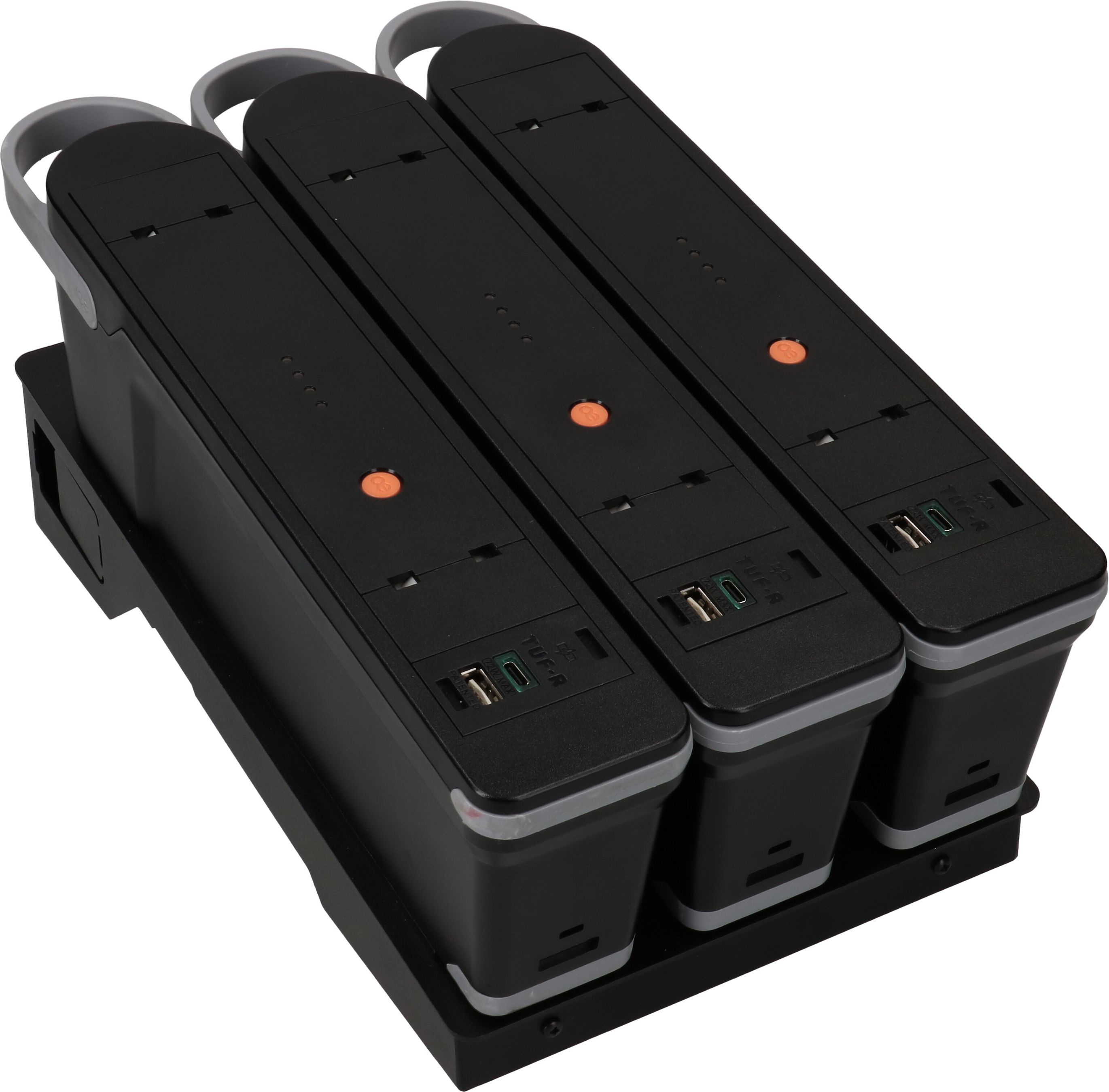 LIBERTY QIKPAC Bundle nr Charger Base+3 piles avec USB-A/C 12/60W