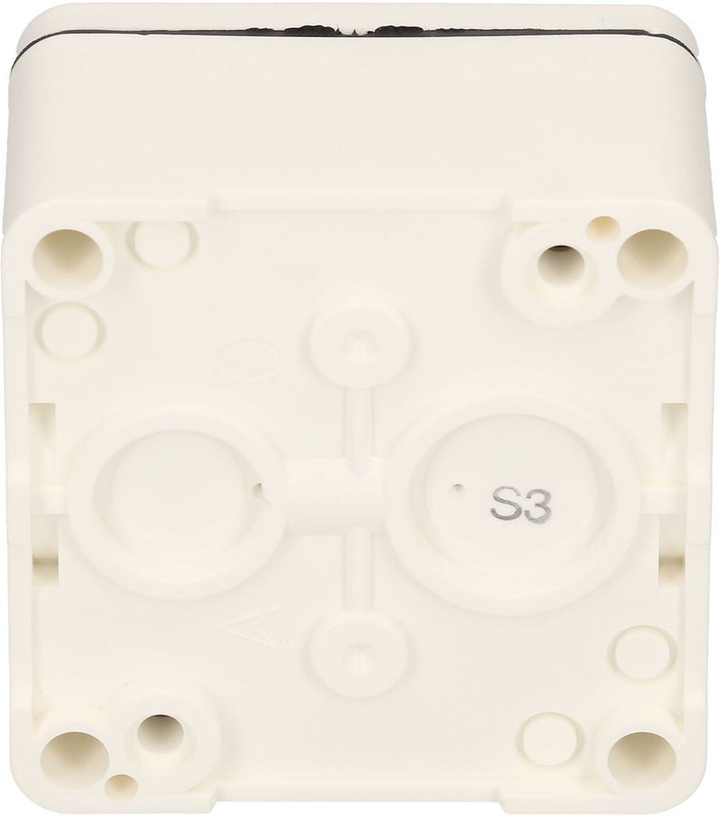 interruttore schema 3 AP umido bianco