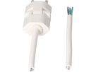 TD-Netzkabel H05VV-F3G1.0 5m weiss clip-clap Typ 12