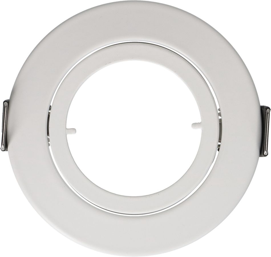 Einbaurahmen Ø68 weiss für LED-Lampen mit GU10-Sockel