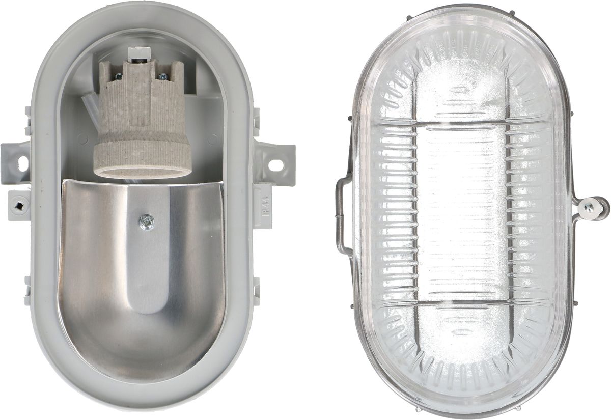 luminaire ovale pour les ampoules E27