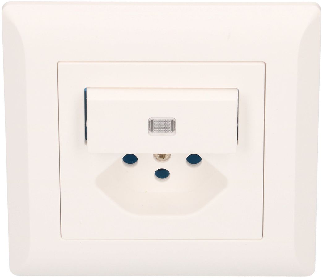 Kleinkombi A/R gelb beleuchtet / Typ 13 UP Kallysto weiss